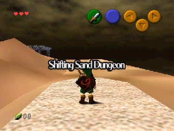 Zelda – Shifting Sand Dungeon – N64