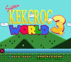 Super Kekcroc World 3