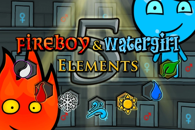 Fireboy and Watergirl 2: Light Temple / Menino do Fogo e Garota da Água 2:  Templo da Luz 🔥 Jogue online