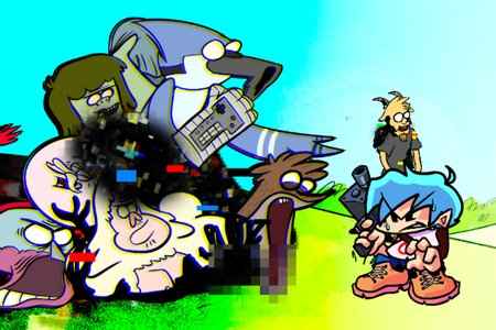 Play FNF VS CORRUPTED REGULAR SHOW