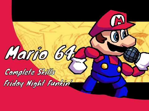FNF Mario 64 Complete Skills Test