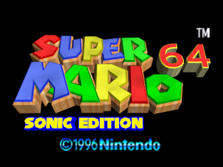 Super Mario 64 Sonic Edition (4.1)