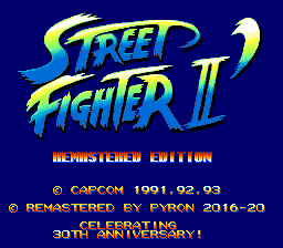 Street Fighter 2 Remastered Edition