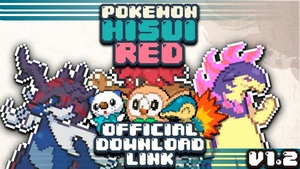 Pokemon Hisui Red Version: Completed v1.2