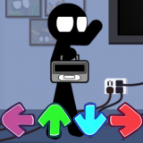 FNF Music Combat Stickman Mod