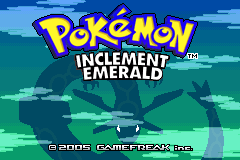 Pokemon Inclement Emerald (GBA)