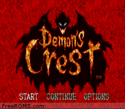 Demon’s Crest (USA) – SNES