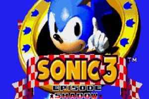 Sonic 3 Episódio Sombra