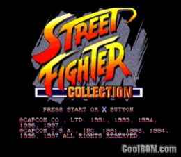 Street Fighter Collection (Disc 2) - Jogos Online