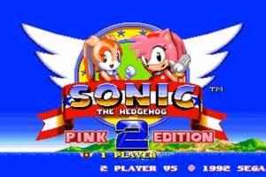 Sonic the Hedgehog 2 Edição Rosa