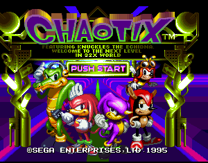 Jogo do Sonic sem o Sonic | Knuckles Chaotix