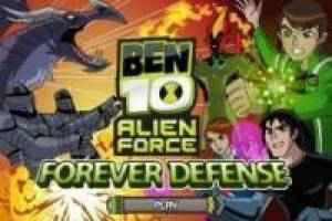 Ben 10 para sempre a defesa - Jogos Online
