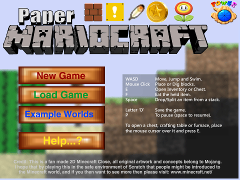 MarioCraft – Paper Minecraft