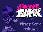 Friday night funkin’ Piracy Sonic redrawn Test