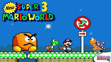 Super Mario World 3 Um Novo Mundo para o Super Nintendo