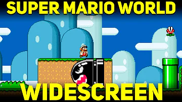 O INCRÍVEL SUPER MARIO WORLD WIDESCREEN