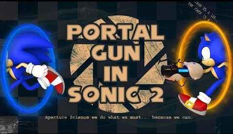 Portal Gun no Sonic the Hedgehog 2