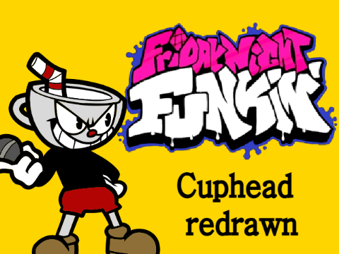 Friday night funkin’ Indie Cross Cuphead redrawn