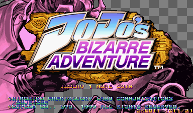 JoJo’s Bizarre Adventure [MAME] - Jogos Online