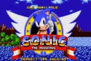 SONIC 1 SÓ QUE PUBLICADO PELA EA