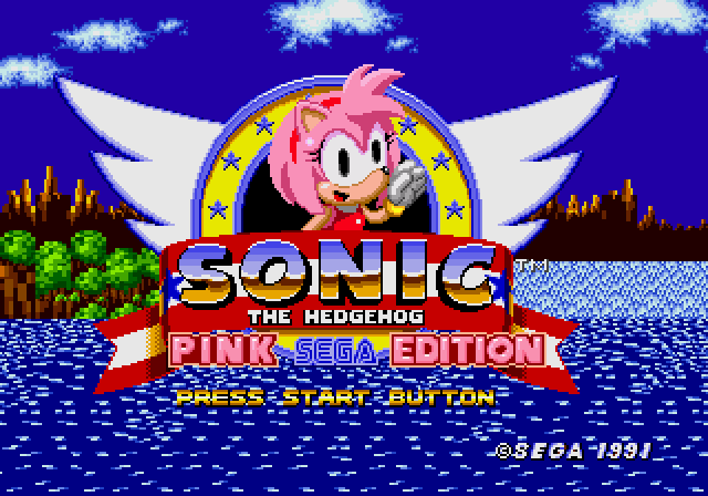 Sonic 1 Pink Edition