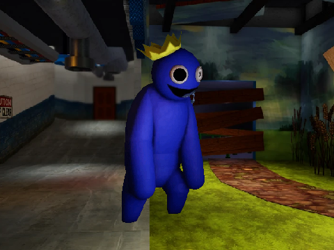 azul babão roblox para colorir