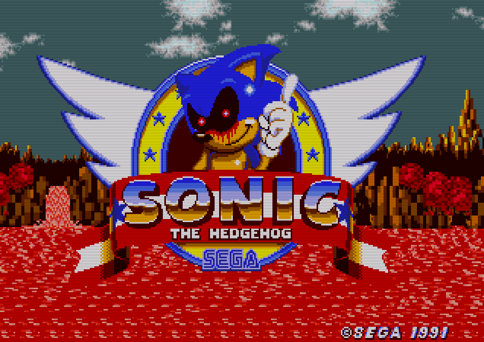 SHC2022 Sonic.EXE mega drive