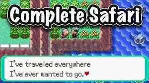 Pokemon Emerald Complete Safari (GBA)