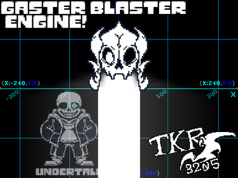 Gasterblaster sprites＆engine