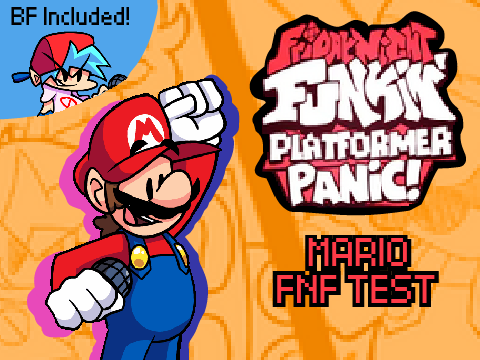 Mario FNF Test – Platformer Panic
