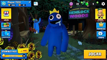 STUMBLE GUYS VERSÃO AZUL BABÃO