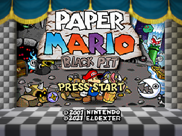 Paper Mario Black Pit v1.3.5