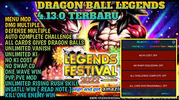 Dragon Ball Legends Mod Apk 4.13.0 Terbaru