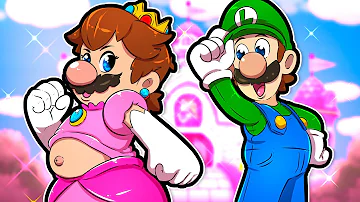 O JOGO DO MARIO QUE VIROU MENINA!