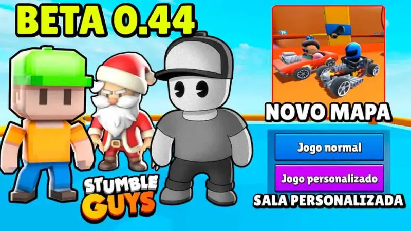 Stumble Guys: Multiplayer Royale - Testando o jogo que os inscritos  pediram! Que parece o Fall guys 