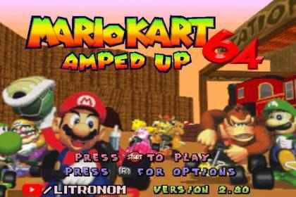Mario Kart 64 – Amped Up v2.91 - Jogos Online