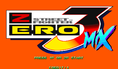 Street Fighter Zero 3 Mix v0.13 - Jogos Online