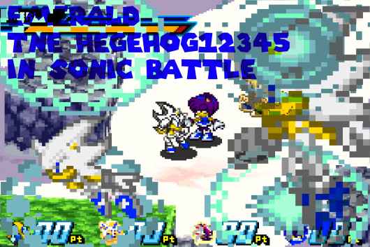 Emerald the Hedgehog12345! in sonic battle