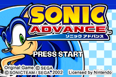 Sonic Advance 1: Tweaked