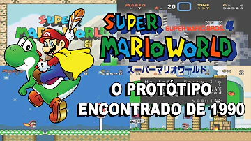 O Protótipo do Super Mario World ENCONTRADO