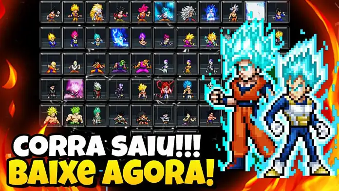 NOVO SUPER DRAGON BALL MUGEN PARA ANDROID 2023