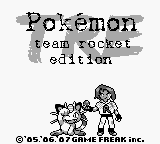 Pokemon TRE: Team Rocket Edition