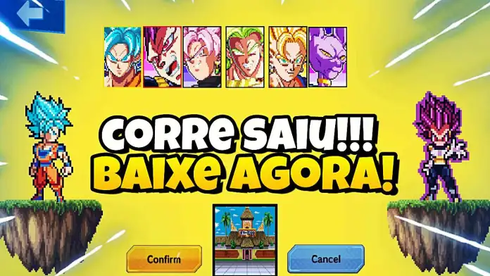 DRAGON Z TOURNAMENT NOVO FANGAME DBZ PARA ANDROID 2023!