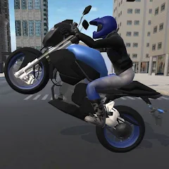 Jogo de moto com grau e corte