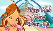 Winx Club Flora Dress Up