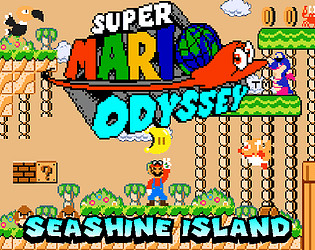 Super Mario Odyssey: Seashine Island
