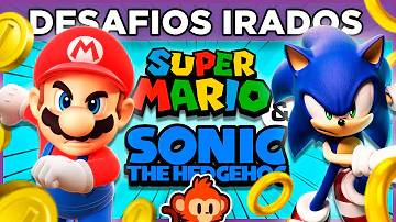 DESAFIOS IRADOS MARIO E SONIC