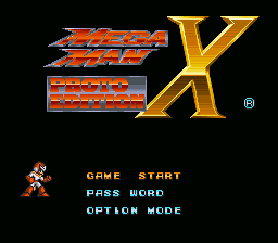 Mega Man X1: Proto Edition