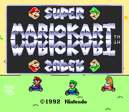 Super Mario Kart – Mirror Mode