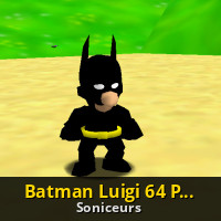 Batman Luigi 64 Playable – Super Mario 64